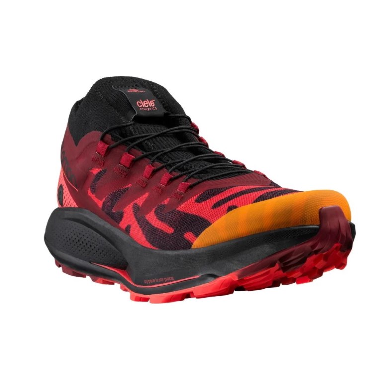 Red Salomon Pulsar Pro For Ciele Women's Trail Running Shoes | IE HU0372